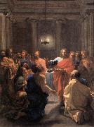 Nicolas Poussin The Institution of the Eucharist France oil painting reproduction